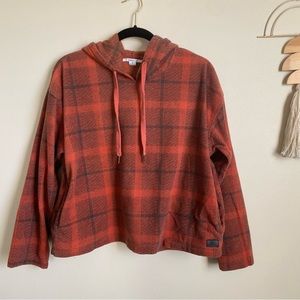O’Neill plaid fleece hoodie